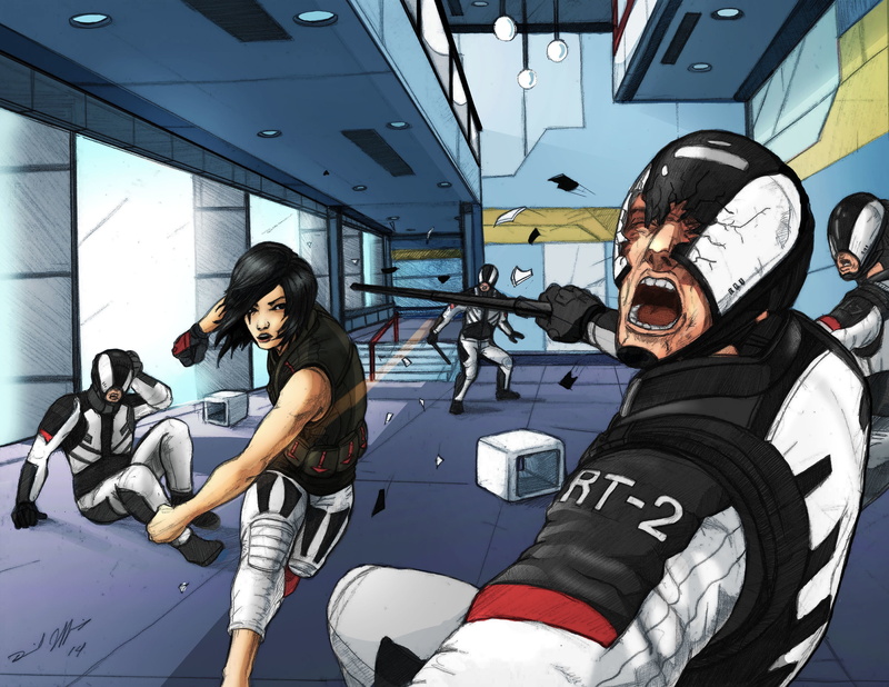 Mirrors Edge Catalyst, 2K, artwork, video games