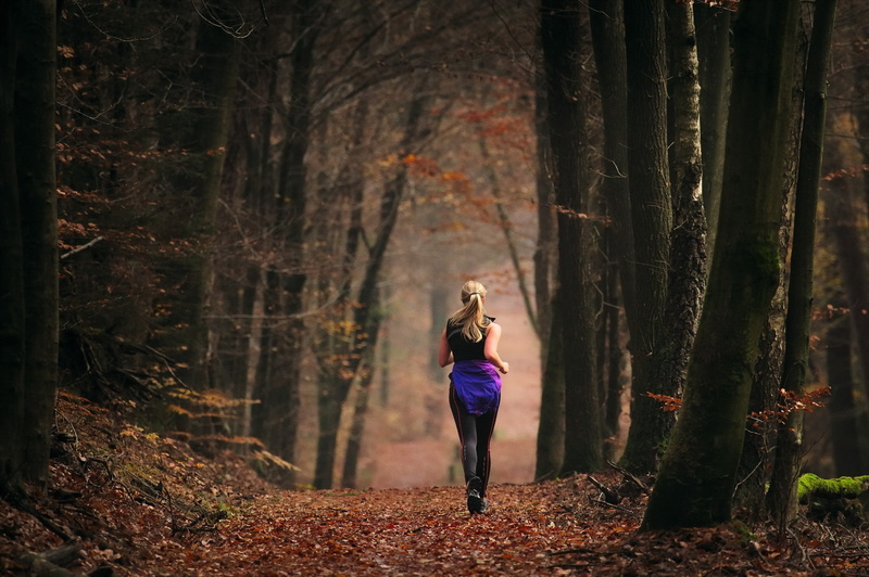 sports, fall, girl, black, s, leggings, running, 1080P, women