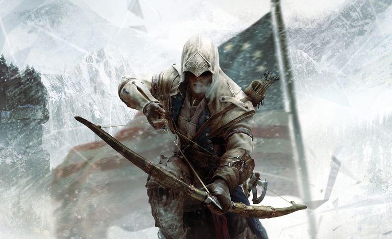 winter, 2012, day, digital, assassin, Assassins Creed, government, snow, assassins creed iii, creed, 1080P, real people, military uniform, military, outdoors