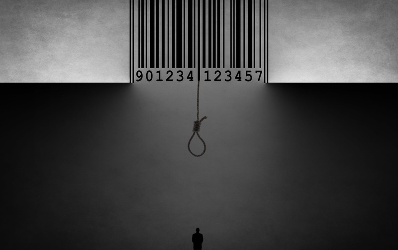 loop, silhouette, 1080P, barcode