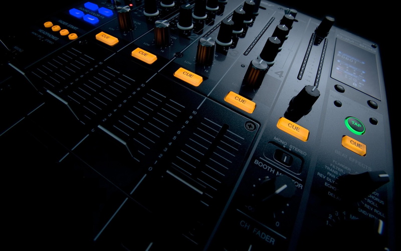 mixer, sound, audio, music, black, 2560x1600, 2K