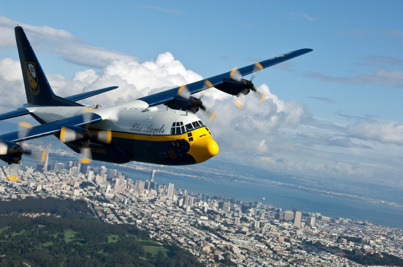 flight demonstration squadron, cloud - sky, cargo, plane, air force, blue, on the move, california, san francisco, flying, nature, architecture, blue angels
