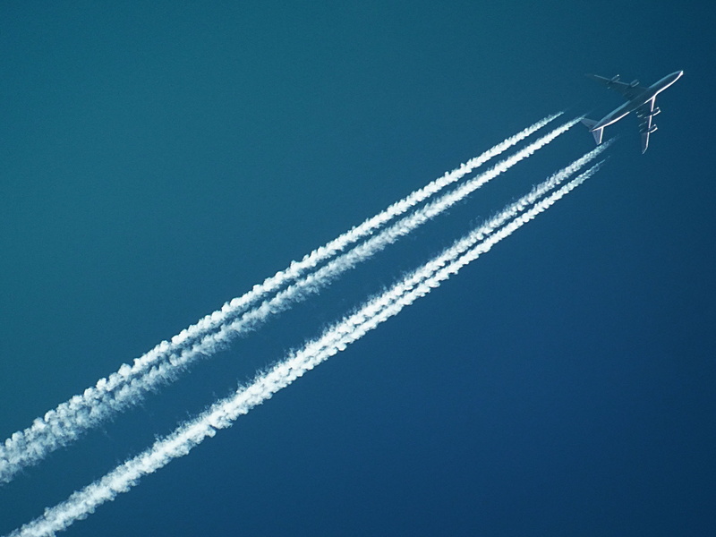 contrails, aerospace industry, sky, 2K, fighter, nature, air vehicle, aviate, wings, plane, white, flying, travel, aircraft, airshow, smoke, fast, transportation