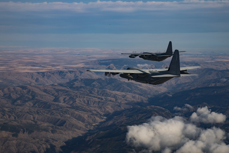 nature, mountain, flight, american, fighter, aerial view, mid, two, mid-air, flying, transportation, united, travel, beauty in nature, wings, landscape