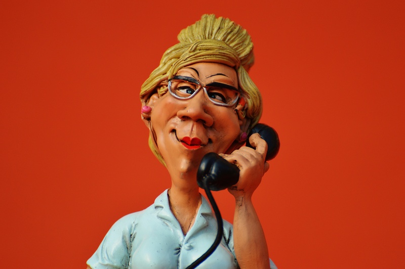 microphone, men, secretary, business, mouth, indoors, colored background, call, fun, office, cut out, close-up, portrait, files, telephone handset, headshot