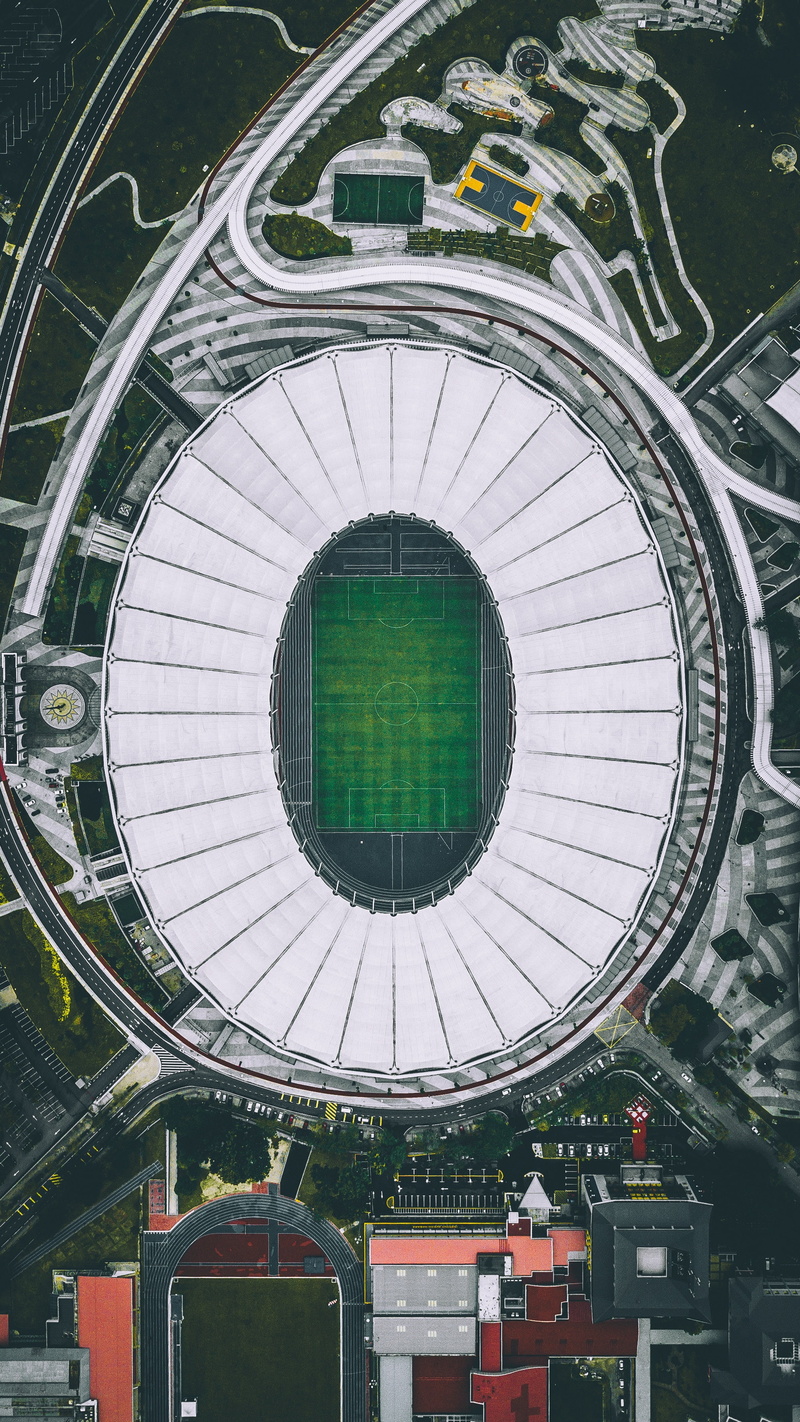 stadium, 2K, drone, aerial view, bukit jalil