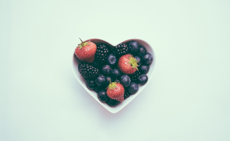 blackberry - fruit, freshness, strawberries, 4K, berry Fruit, fruit, berries, sweet Food, organic, food, strawberry, raspberry, heart, dessert, still life