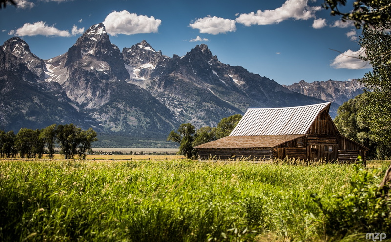 row, scenics - nature, Nature, unitedstates, mormon, mountain, no people, jacksonhole, Travel, TetonCounty, building exterior, field, tours, Landscape