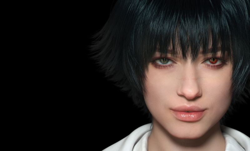 Lady, devil may cry 5, 2K, dmc 5, focus, face