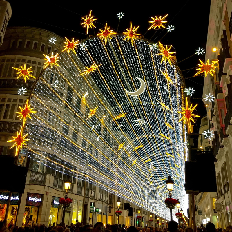 iluminaciónn, celebration, light, parties, ferris wheel, 2K, nature, arts culture and entertainment, no people, Christmas, building, architecture, christmas lights
