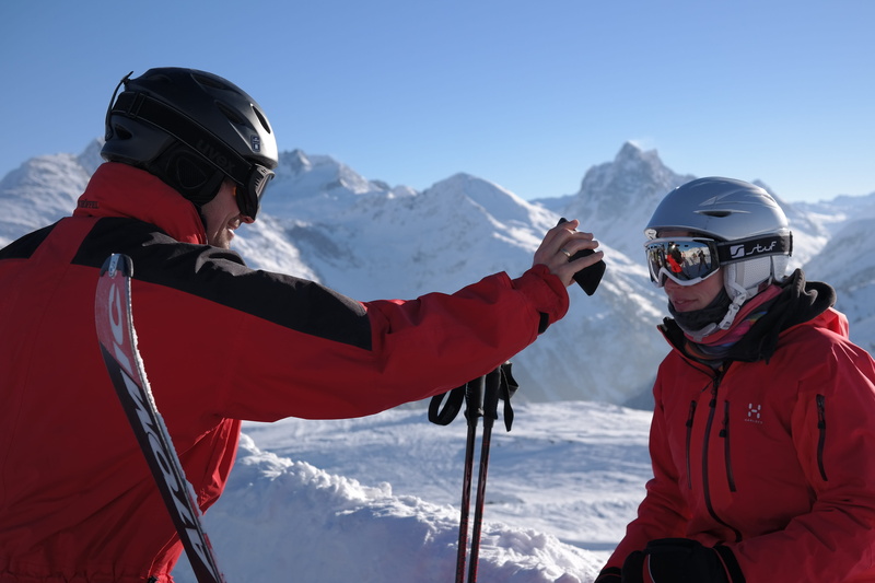 Show, winter sports, Fun, vacations, sports equipment, winter sport, Skiing, cold, women, ski run, outdoors, helmet, ski, leisure activity, season, nature