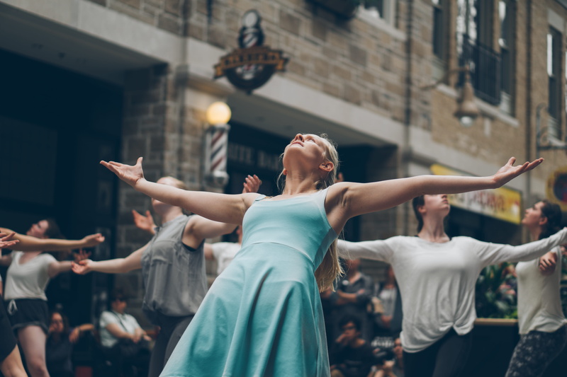 large group of people, leisure activity, enjoyment, performing Arts Event, open, event, architecture, buildings, street, fun, focus on foreground, adult