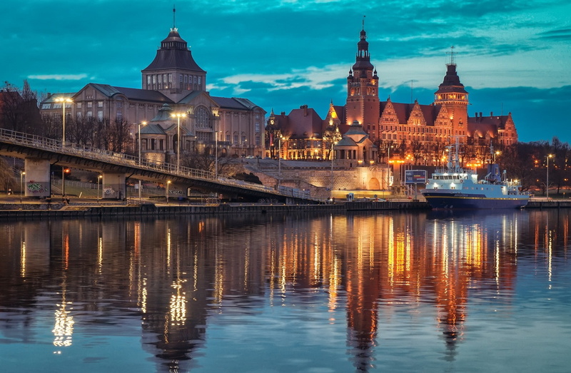 Poland, Architecture, Szczecin, Man Made, 1080P