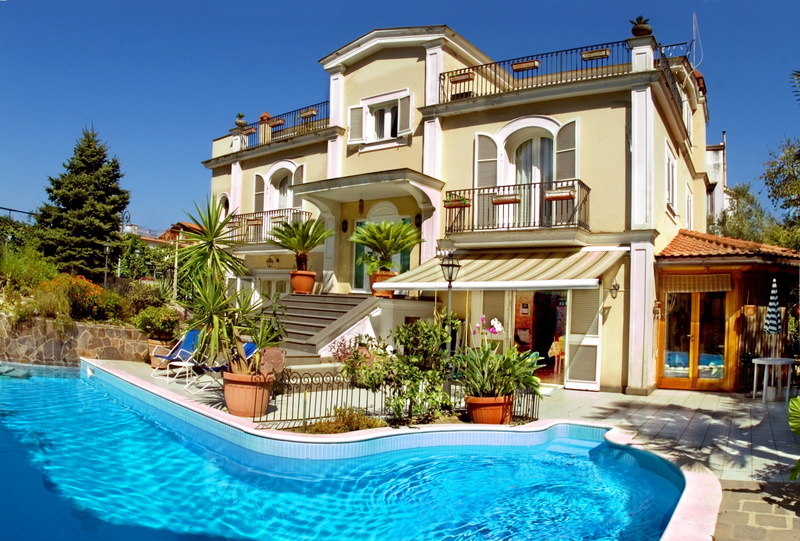 italy, villa, sorrento, 1080P, guesthouse, mansion, adriana, houses