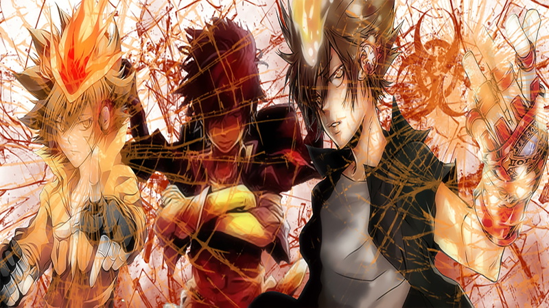 no people, christmas, human representation, nature, sunlight, anime, character, male, brown, Katekyo Hitman Reborn!, day, celebration, decoration, close-up