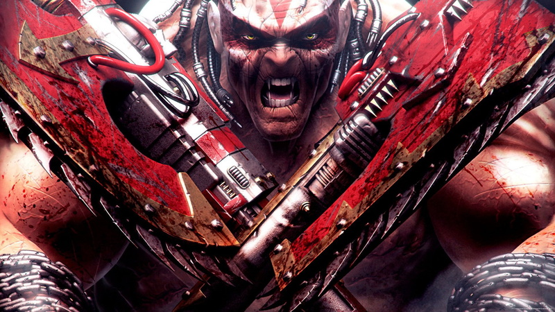 Warhammer, Eaters Of Worlds, w40k, Warhammer 40 000, grin, 1080P, axes, primarch, Angron, World Eaters, the Primarch, Nails The Butcher, Butcher Nails