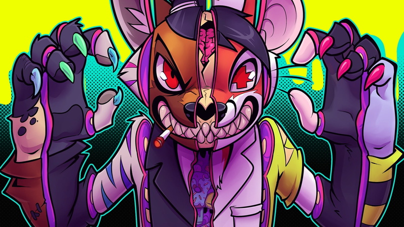 skulls, dark, trax, cigarette, psychedelic, 1080P, lapfox, teeth, grin, skull