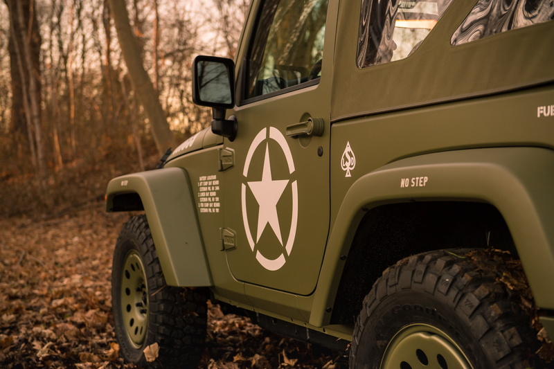 4x4, 4K, wrangler, tuning, (jk), geiger-willys, 2017, military, jeep