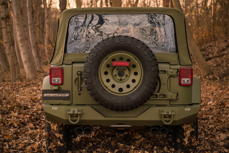 4K, (jk), 4x4, military, geiger-willys, 2017, jeep, tuning, wrangler