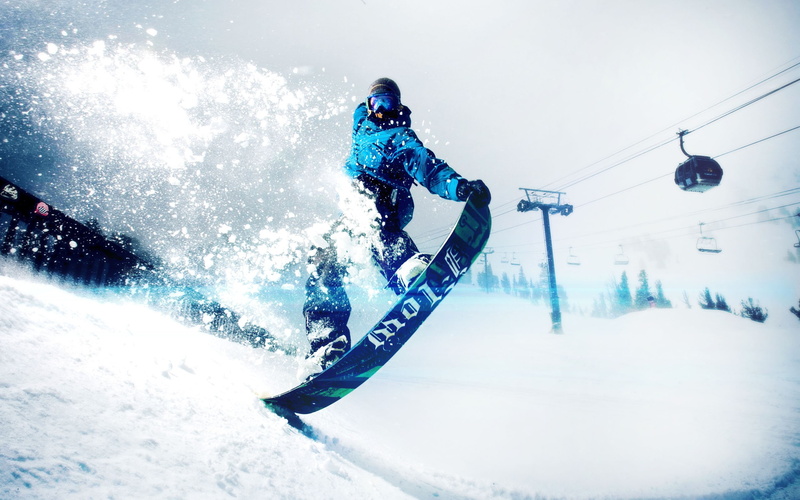 Winter, jk, nature, art, 2K, snowboard, hd, sports, x, snow