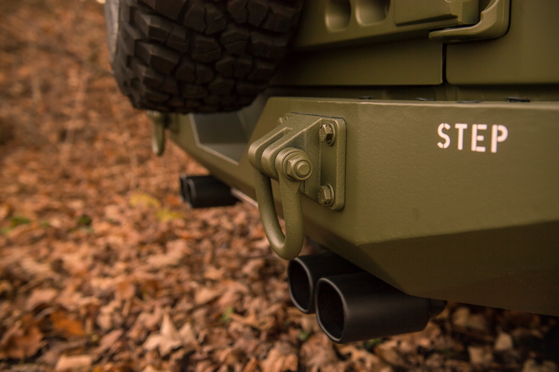 wrangler, military, 4x4, 4K, 2017, tuning, (jk), geiger-willys, jeep