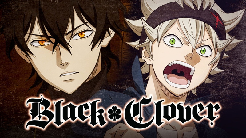 anime, yellow eyes, Asta, green eyes, Yuno, blond hair, manga, black hair, 1080P