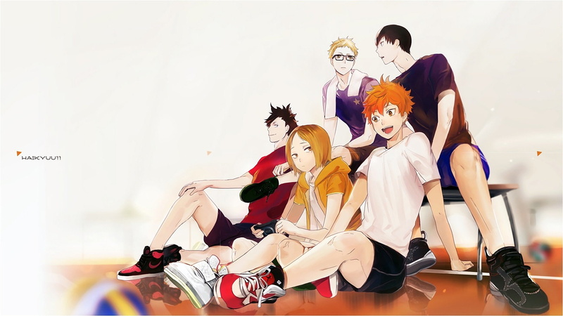 Shōyō Hinata, Tobio Kageyama, Anime, 1080P, Haikyu!!