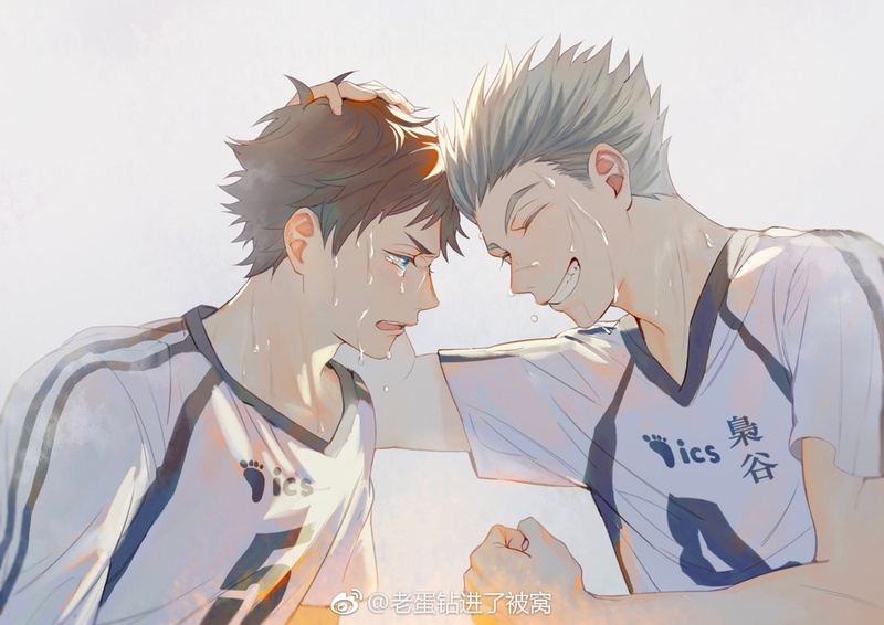 Kōtarō Bokuto, Anime, Keiji Akaashi, Haikyu!!, 1080P