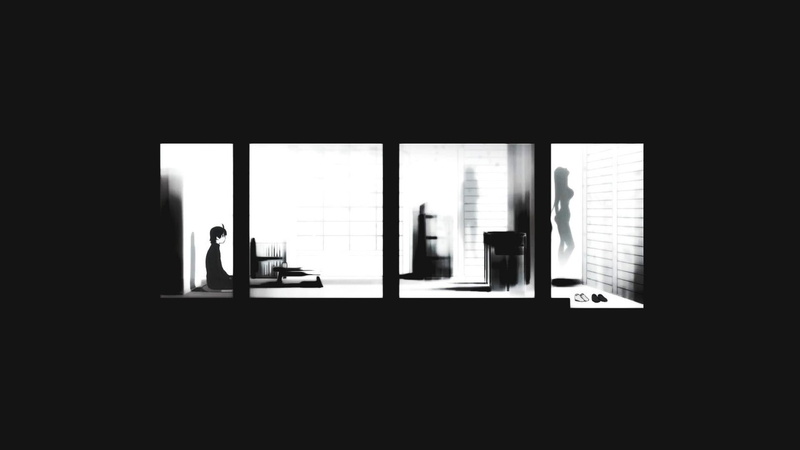 building, Araragi Koyomi, transparent, architecture, lifestyles, one person, domestic room, home, contemplation, home interior, glass - material, day, real people