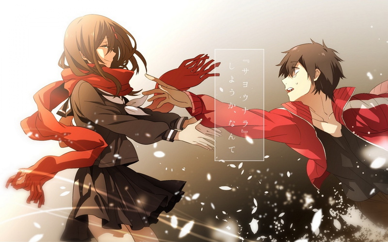kisaragi shintaro, characters, boy, tateyama ayano, 4K, kagerou project, girl