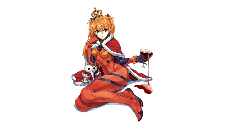 livestock, representation, no people, cloaks, domestic animals, Neon Genesis Evangelion, wine, human representation, animal wildlife, anime girls, studio shot