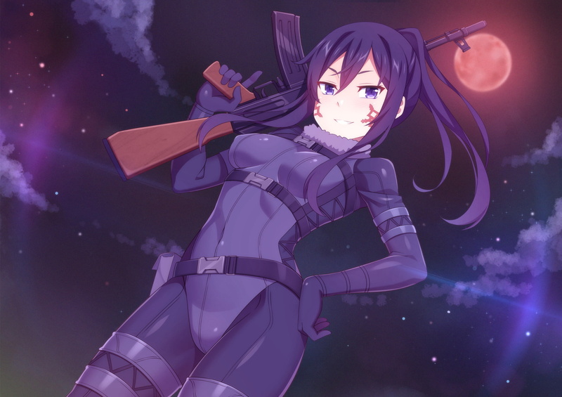 Sword Art Online, Elsa Kanzaki, Pitohui (Sword Art Online), Sword Art Online Alternative: Gun Gale Online, 1080P