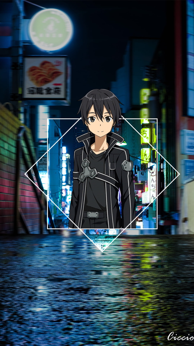 Kirito (Sword Art Online), SwordArtOnline, anime, 1080P
