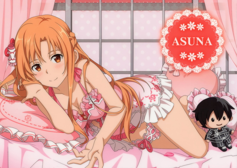 Kirito (Sword Art Online), SwordArtOnline, anime girls, Asuna (Sword Art Online), 1080P