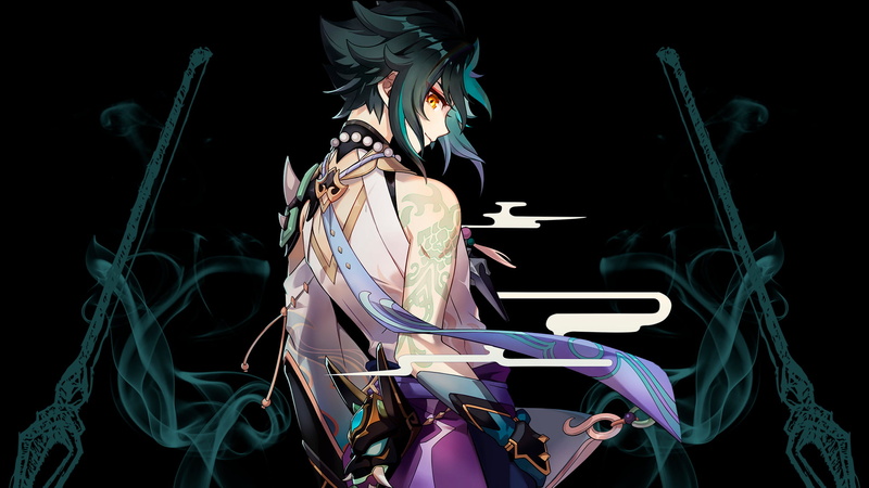 xiao, Genshin Impact, anime boys, anime games, 1080P