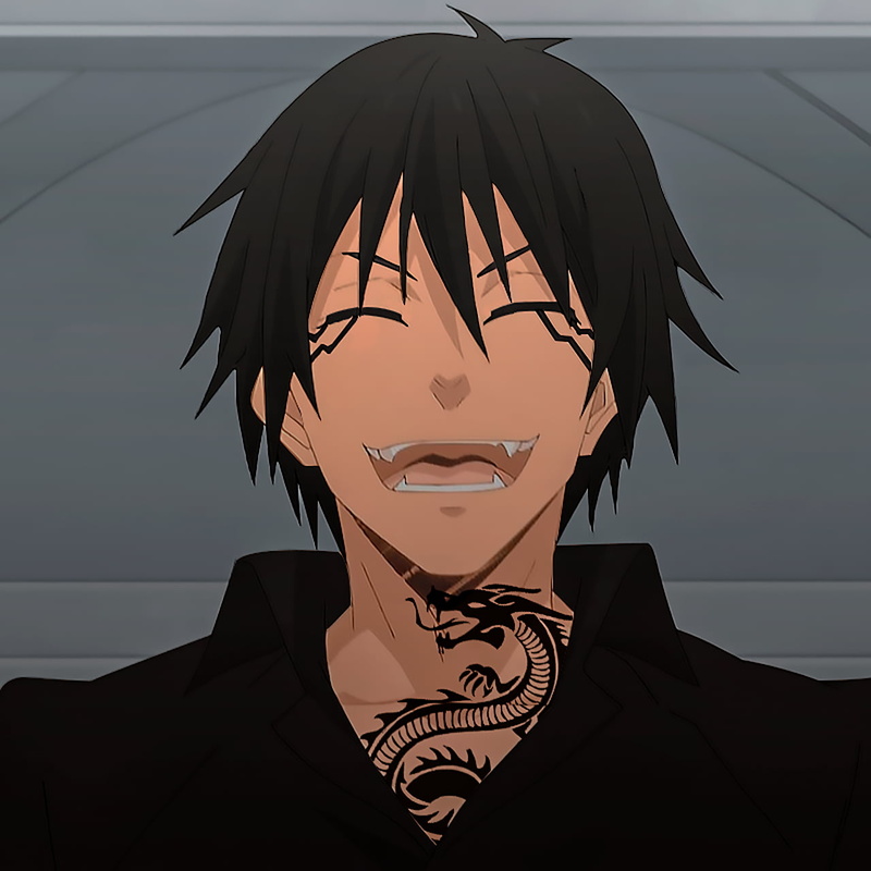 dark, tattoo, Veldora, 720P, Tensei Shitara Slime Datta Ken