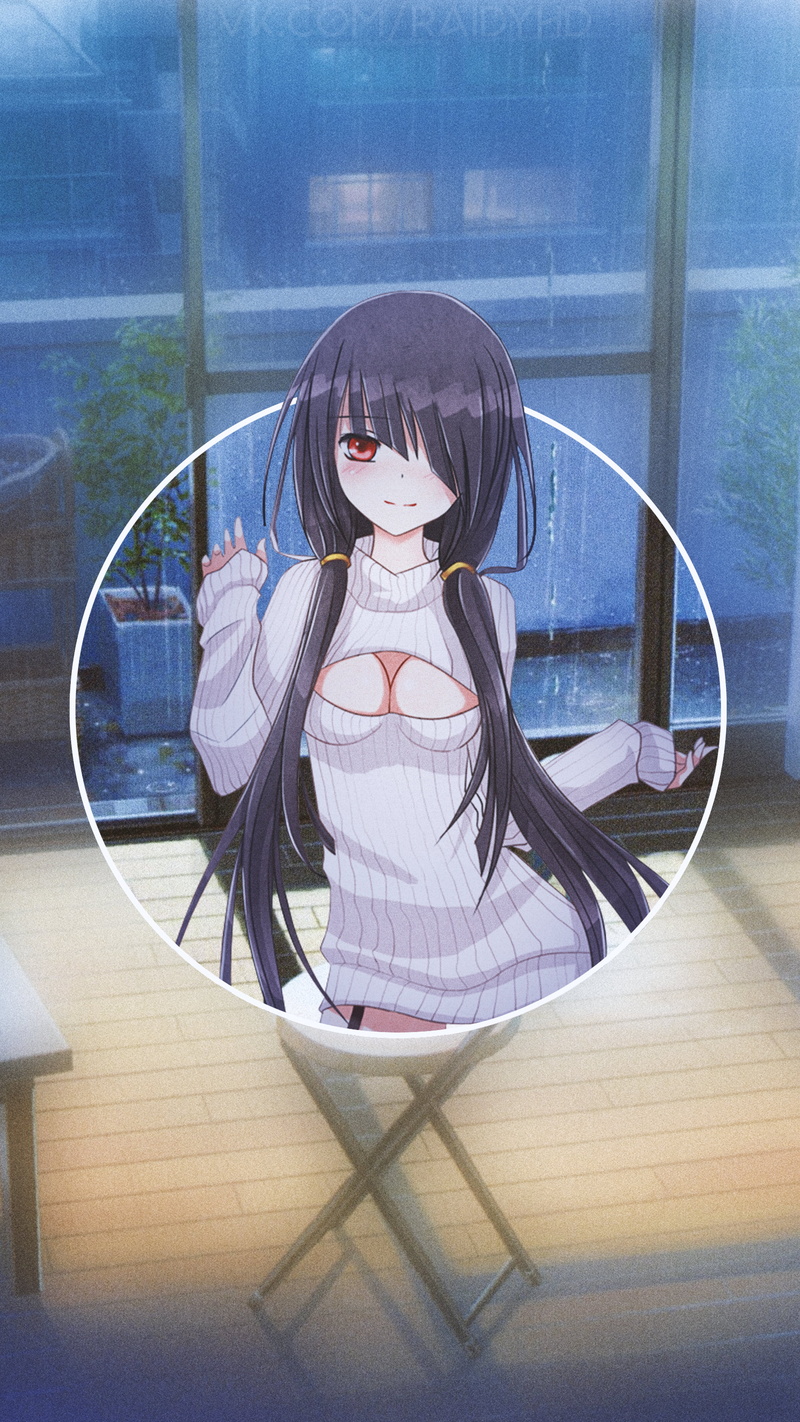 anime, Tokisaki Kurumi, picture-in-picture, anime girls, 4K