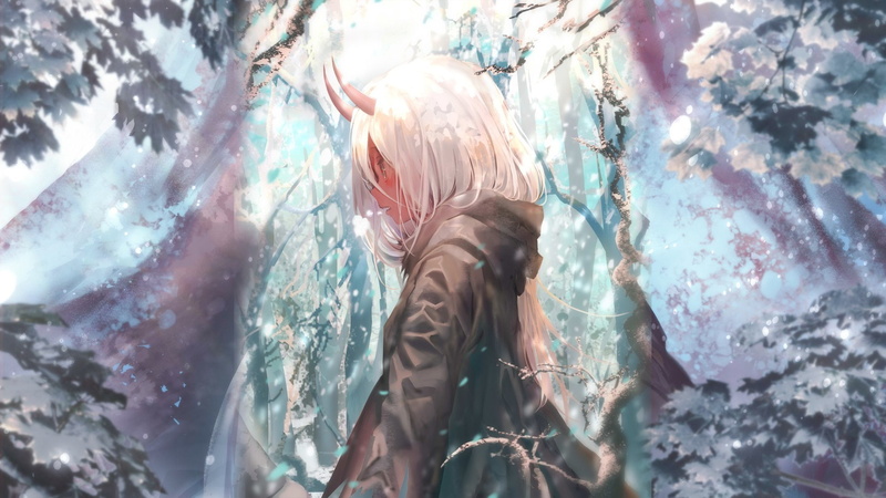 1080P, Zero Two (Darling in the FranXX), Anime, Darling in the FranXX