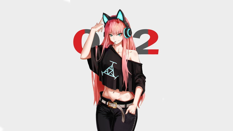 Zero Two (Darling in the FranXX), Anime, 1080P, Darling in the FranXX