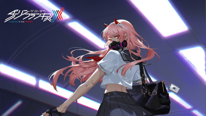 Anime, Zero Two (Darling in the FranXX), Darling in the FranXX, 1080P