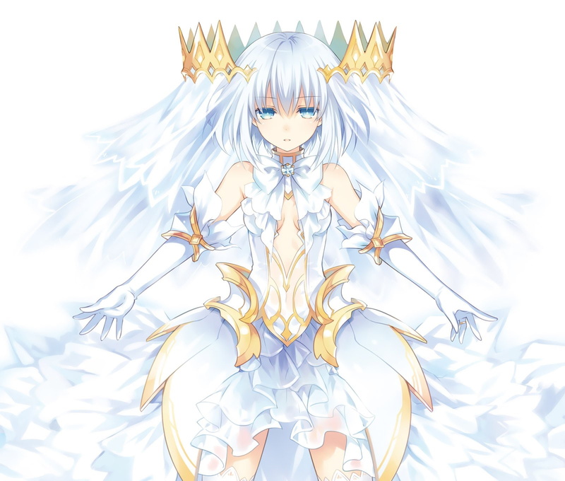 720P, dress, live, attire, origami, tsunako, elbow, gloves, crown, tobiichi, wedding, date, hair, short