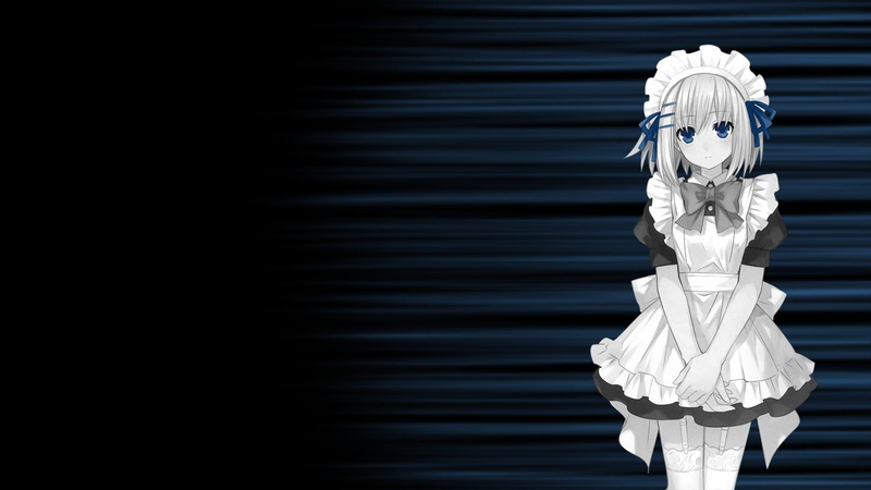monochrome, maid, date, live, tobiichi, 1080P, origami