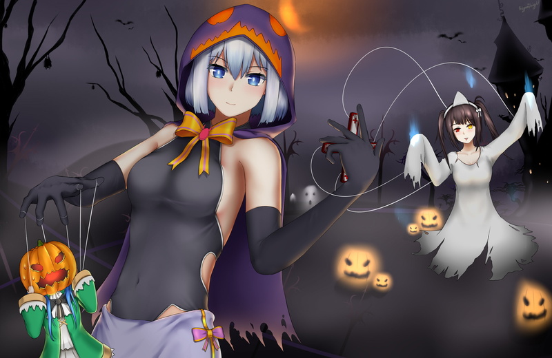 Date A Live, Origami Tobiichi, Yoshino (Date A Live), Anime, Kurumi Tokisaki, 2K