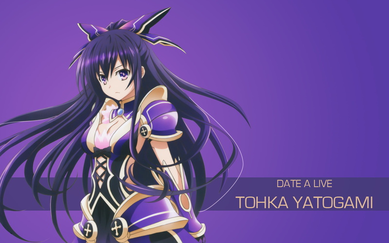 2K, Yatogami Tohka, anime girls, Date A Live