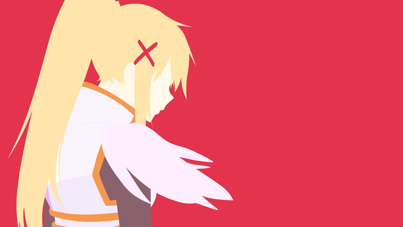 Darkness (KonoSuba), Kono Subarashii Sekai ni Shukufuku wo!, minimalism, 1080P