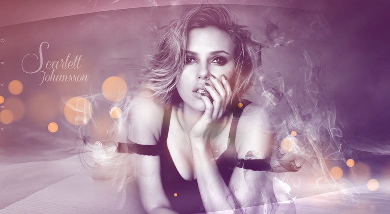 beautiful woman, Smoke, fashion, human face, portrait, beautiful people, Design, looking at camera, females, young adult, fantasy, scarlett, Vintage, scarlett johansson