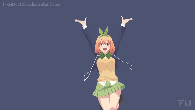 The Quintessential Quintuplets, Yotsuba Nakano, Anime, 4K