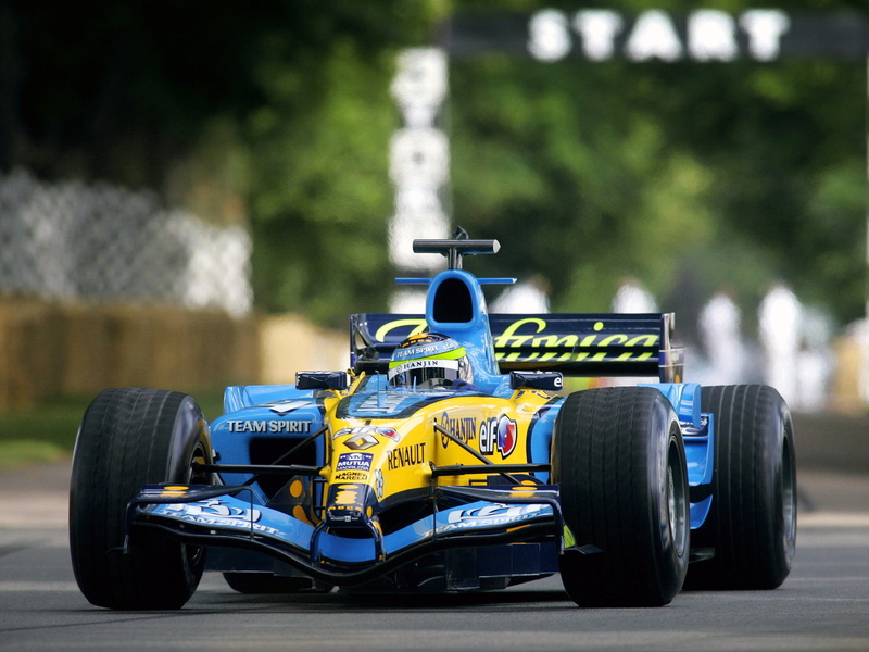 formula, renault, f 1, r25, 2005, 1080P, race, racing
