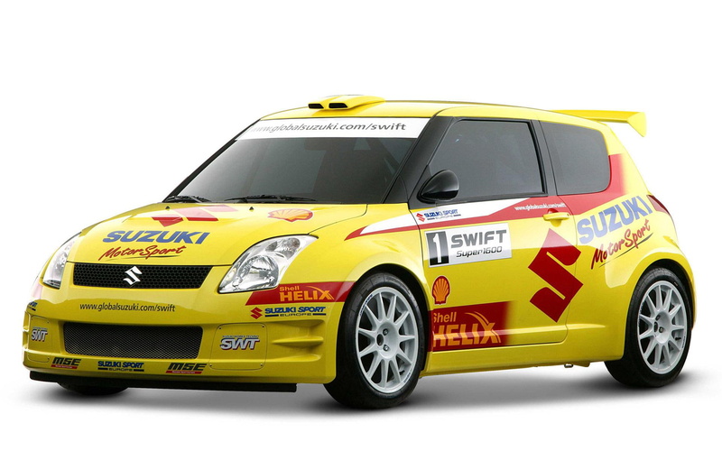 red, 1080P, coupe, suzuki swift, swift, 1920x1200, white, suzuki, yellow, cars