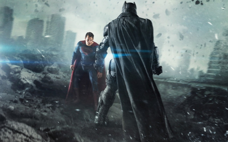 2016, movie, front view, architecture, dawn, ima, people, two people, full length, screenshot, still, batman, casual clothing, justic, hollywood, vs, day